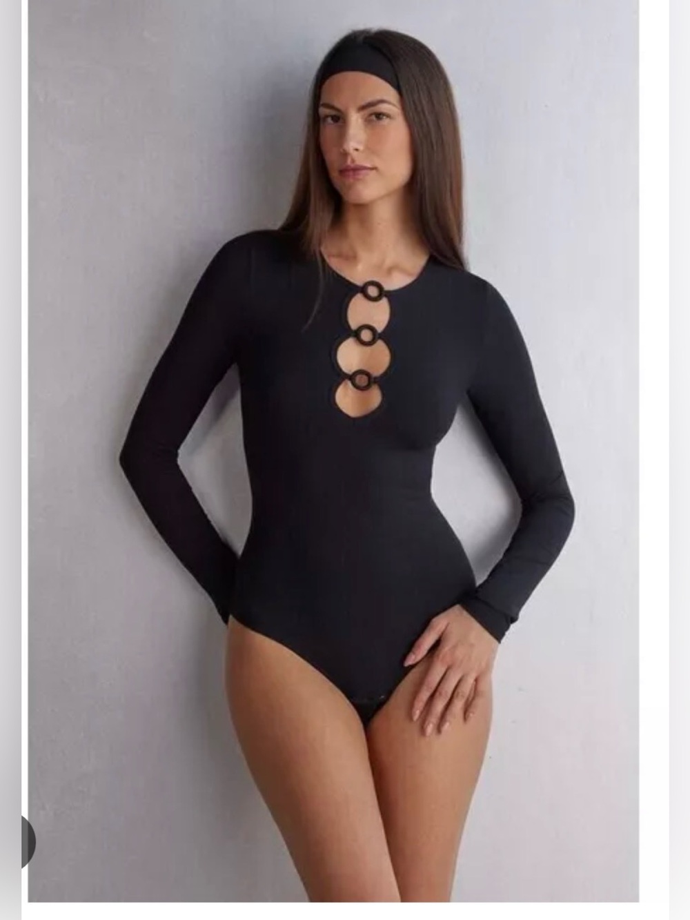 intimissimi Crafted Elegance Long-Sleeved Bodysuit